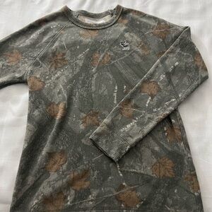 Abercrombie Camo Long Sleeve Shirt